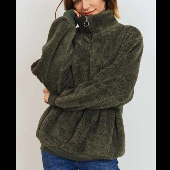 Sweaters - LUSH Forest Sherpa Pullover